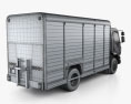Peterbilt 210 Box Truck 2015 3d model