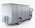 Peterbilt 210 Box Truck 2015 Modello 3D