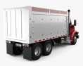Peterbilt 567 ティッパートラック 2015 3Dモデル 後ろ姿
