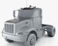 Peterbilt 335 HE Tractor Truck 2015 3d model clay render