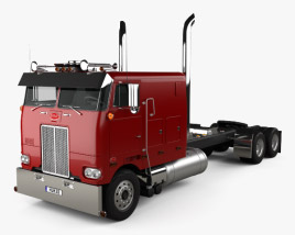 Peterbilt 352 Tractor Truck 1969 3D model