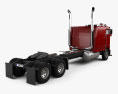 Peterbilt 352 Tractor Truck 1969 3d model back view