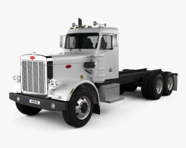Peterbilt 359 Chassis Truck 1967 3D model