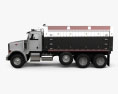 Peterbilt 367 Dump Truck 2015 3d model side view