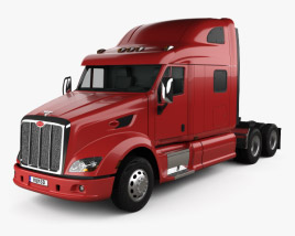 Peterbilt 587 Tractor Truck 2015 3D model
