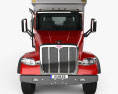 Peterbilt 567 SFFA Tipper Truck 4-axle 2019 3d model front view