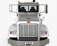 Peterbilt 357 Day Cab Chassis Truck 2008 3d model front view