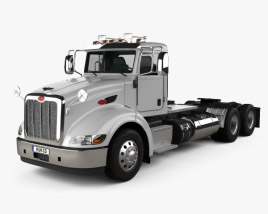 Peterbilt 384 Day Cab Sattelzugmaschine 2014 3D-Modell