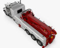 Peterbilt 388 Wrecker Truck 2019 3D-Modell Draufsicht
