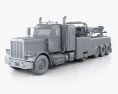 Peterbilt 388 Wrecker Truck 2019 3D-Modell clay render