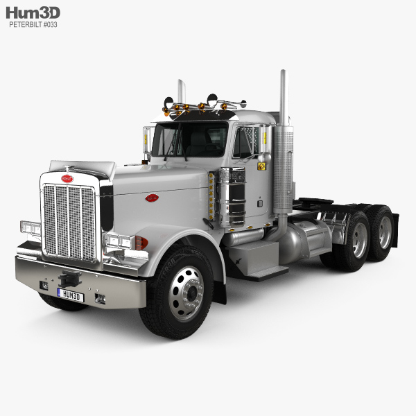 Peterbilt 359 Tractor Truck 2009 3D model