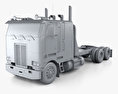Peterbilt 362 Camião Tractor 2002 Modelo 3d argila render
