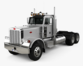 Peterbilt 378 Tractor Truck 2009 3D model
