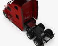 Peterbilt 579 Schlafkabine Sattelzugmaschine 2021 3D-Modell Draufsicht