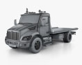 Peterbilt 537 Tow Truck 2022 3d model wire render