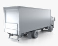 Peterbilt 220 Box Truck 2018 3d model