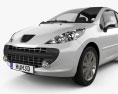Peugeot 207 2012 3d model