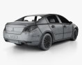 Peugeot 508 saloon 2011 3D 모델 