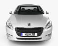 Peugeot 508 saloon 2011 3D 모델  front view