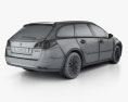 Peugeot 508 SW 2011 3D модель