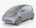 Peugeot iOn 2011 3d model clay render