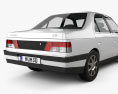 Peugeot 405 Berlina 1987 Modello 3D