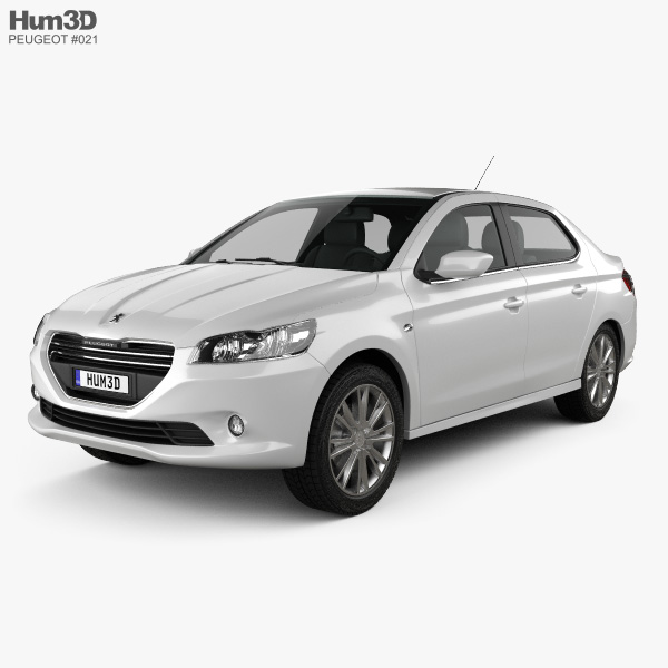 Peugeot 301 2016 3D model