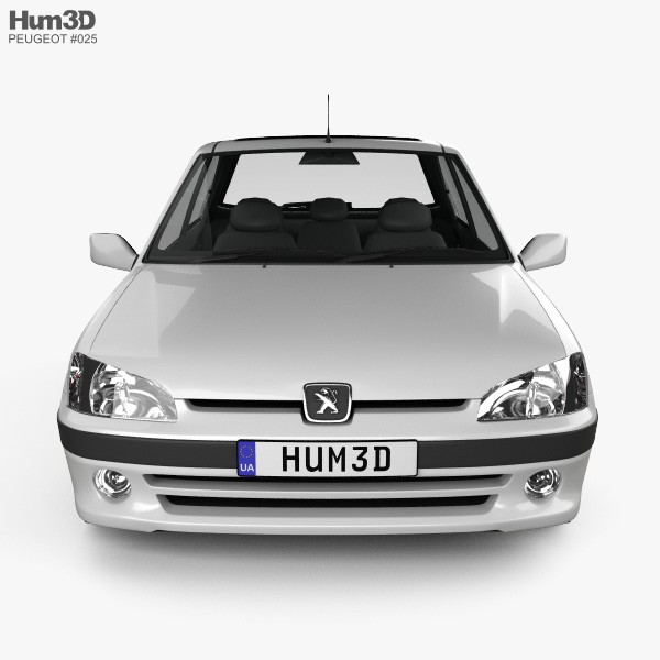 Peugeot 106 Gti 3 Turer 1997 3d Modell Fahrzeuge On Hum3d