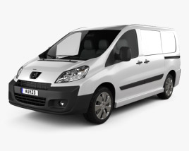 Peugeot Expert II Fourgon L1H1 2011 Modèle 3D