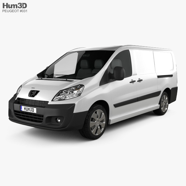 Peugeot Expert II Panel Van L2H1 2013 3D model