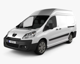 Peugeot Expert II Panel Van L2H2 2013 3D model