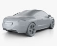 Peugeot RCZ 쿠페 2016 3D 모델 