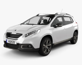 Peugeot 2008 2013 3D model