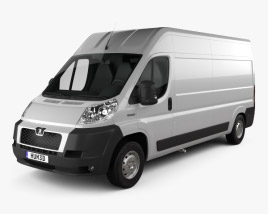 Peugeot Boxer Panel Van 2014 3D model