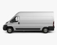 Peugeot Boxer Panel Van 2014 3d model side view