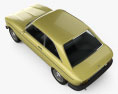 Peugeot 304 coupe 1970 3d model top view