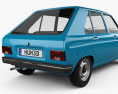 Peugeot 104 1976 3d model