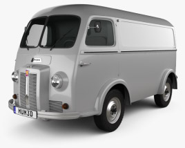 Peugeot D3A camionette 1954 Modello 3D