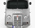 Peugeot D3A camionette 1954 3Dモデル front view