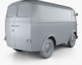 Peugeot D3A camionette 1954 3D модель