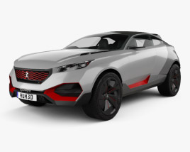 Peugeot Quartz 2018 3D model
