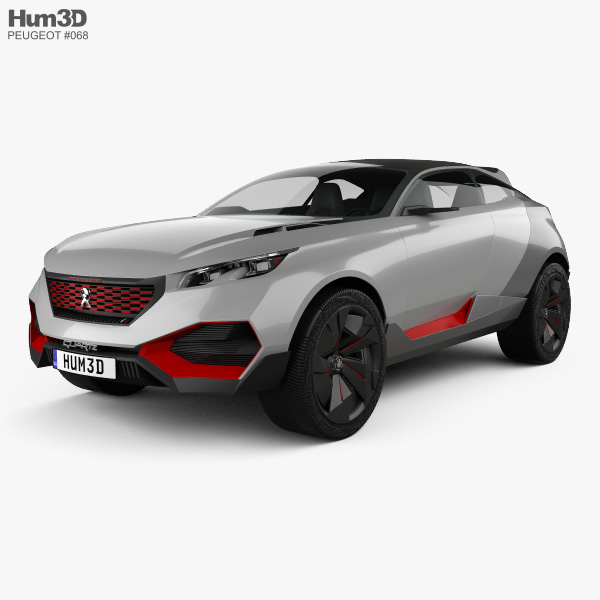 Peugeot Quartz 2018 3D model