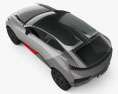 Peugeot Quartz 2018 3D-Modell Draufsicht
