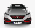 Peugeot Quartz 2018 3D-Modell Vorderansicht