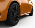 Peugeot 208 5ドア HQインテリアと 2015 3Dモデル