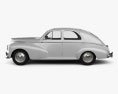 Peugeot 203 1948 3d model side view