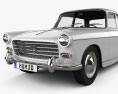 Peugeot 404 Berline 1960 3D-Modell