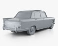 Peugeot 404 Berline 1960 3Dモデル