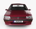 Peugeot 605 1995 3Dモデル front view