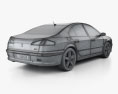 Peugeot 607 1995 3D 모델 